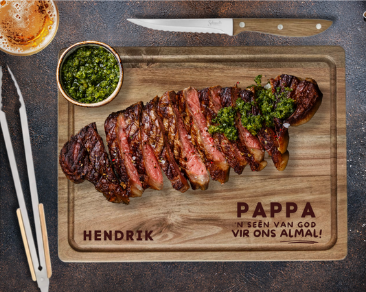 Engraved Board - Pappa n Seën van God